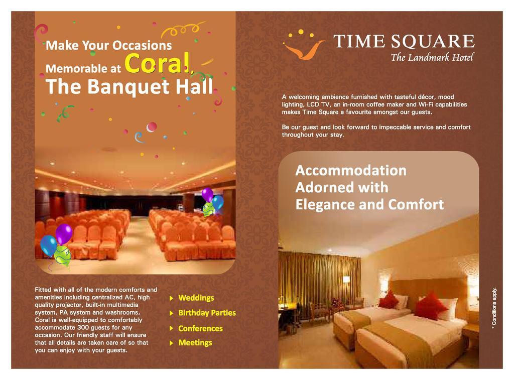 Time Square - The Landmark Hotel Hajdarábád Exteriér fotografie